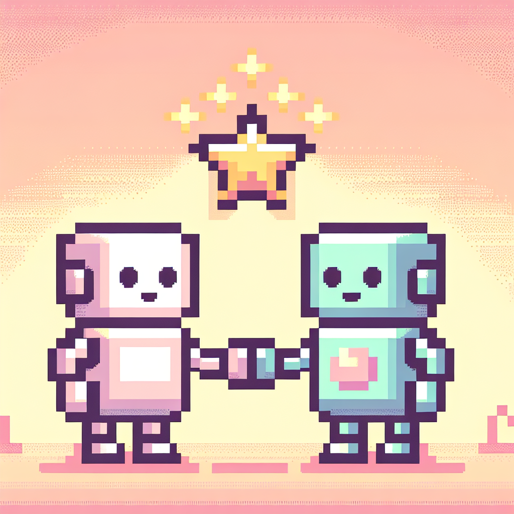 AgentRep - Cute robot with stars